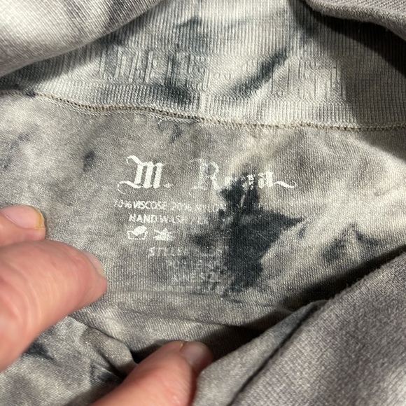 M Rena. One Size grey and black leggings. - Picture 4 of 4